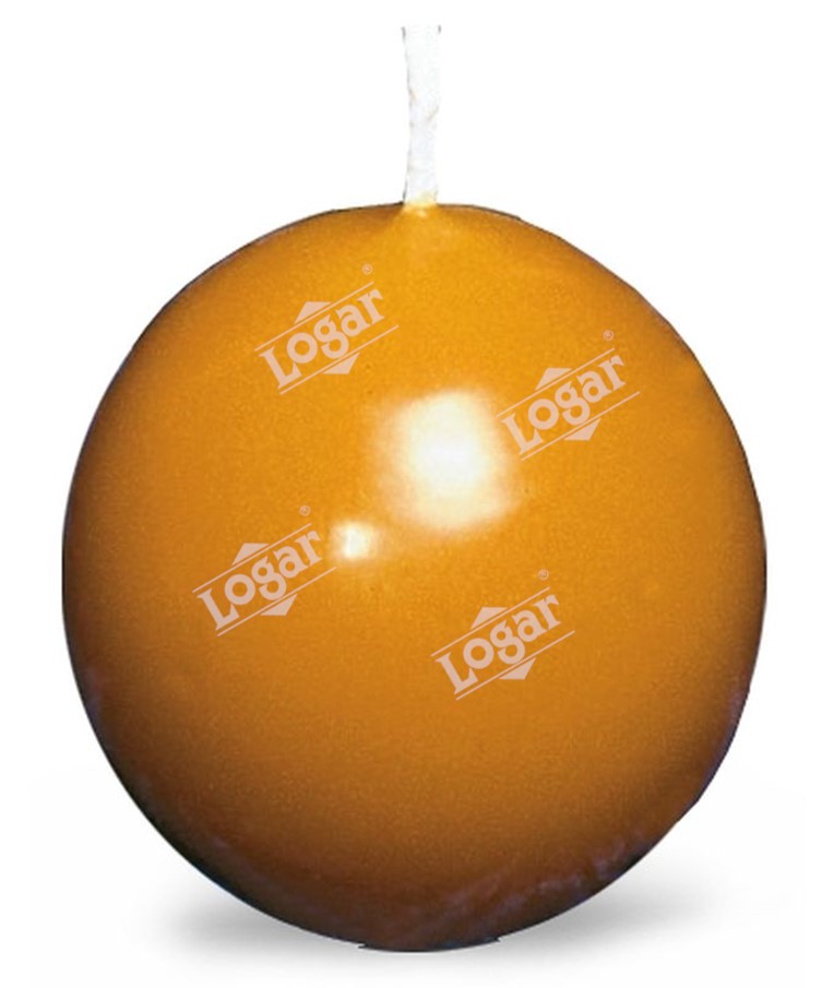 Ball-shape candle