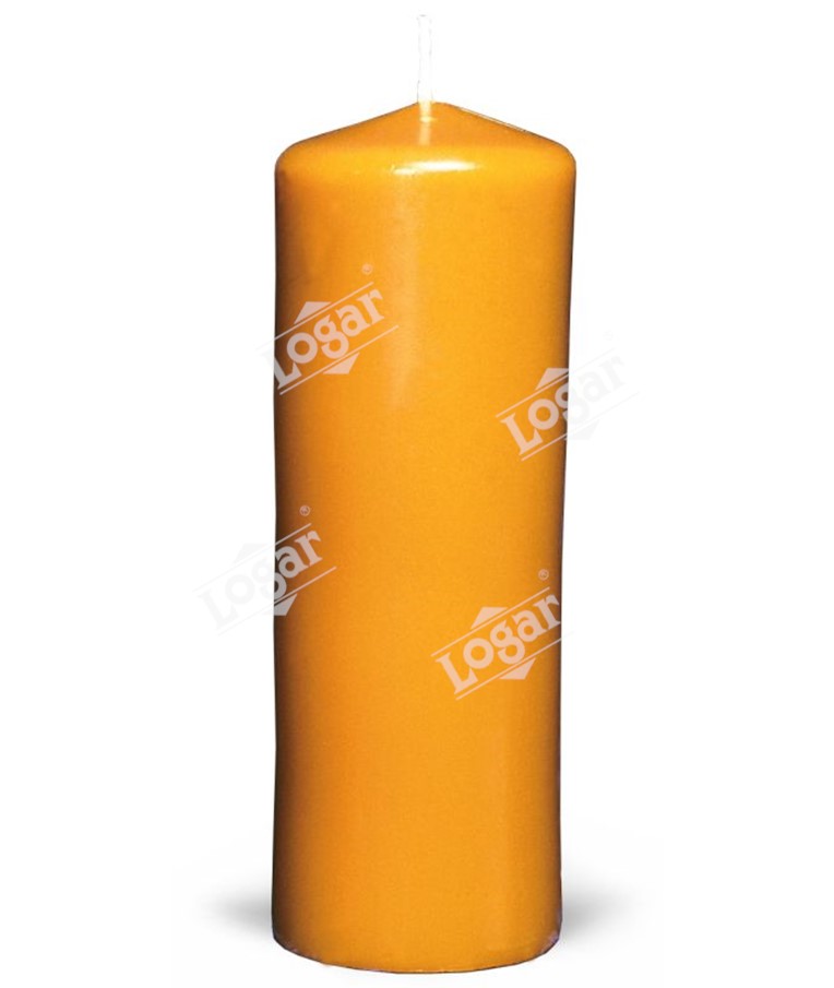 Round candle
