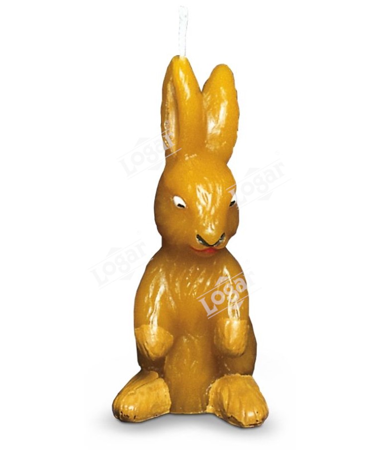 Easter rabbit candle