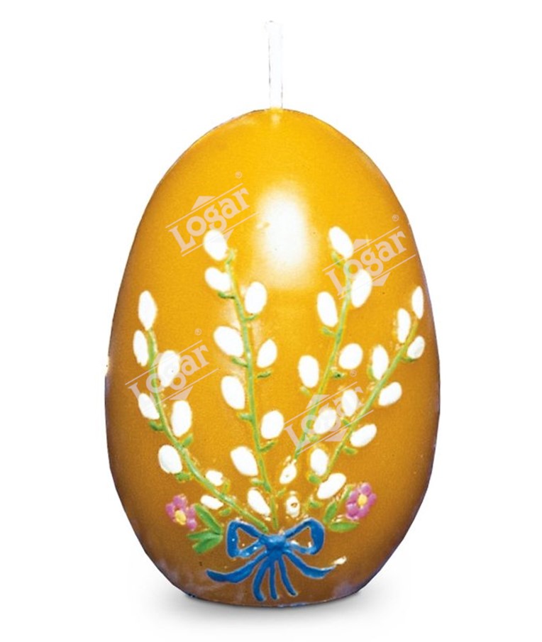 Easter egg c. with palm branch relief