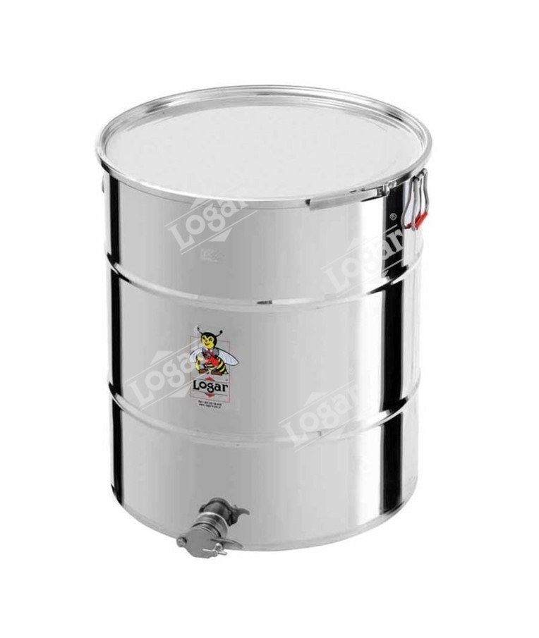 Honey tank 170 kg,airtight lid,stainless steel gate 6/4"