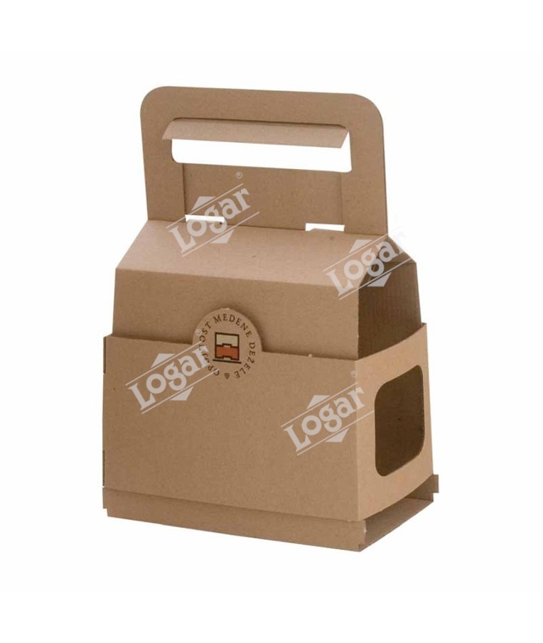 Kartonska nosilka za med 2/1 kg - SLO MED pola