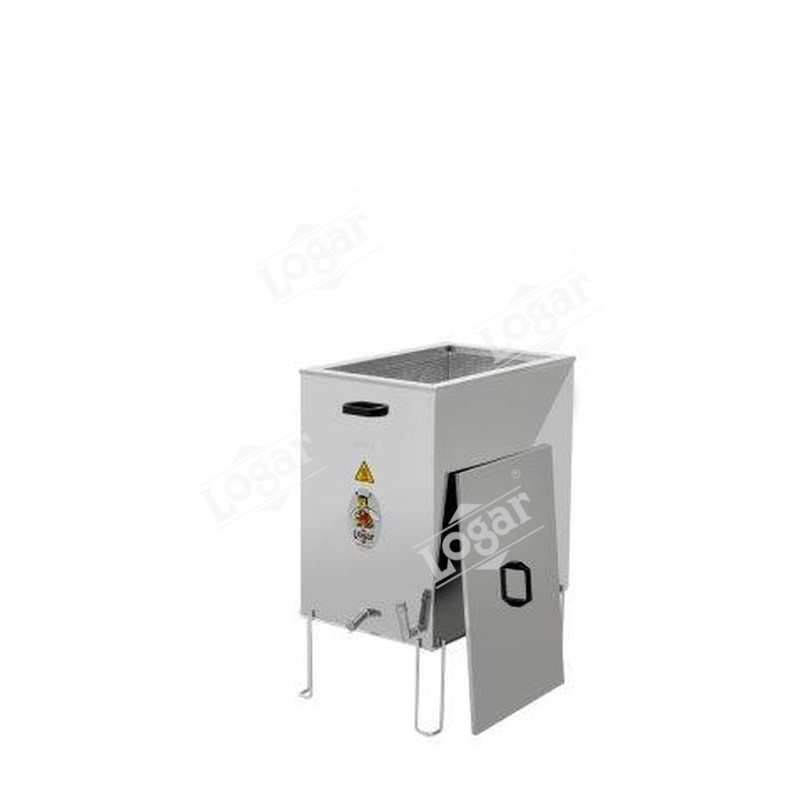 Steam wax melter/disinfection pan, stainless steel, gas