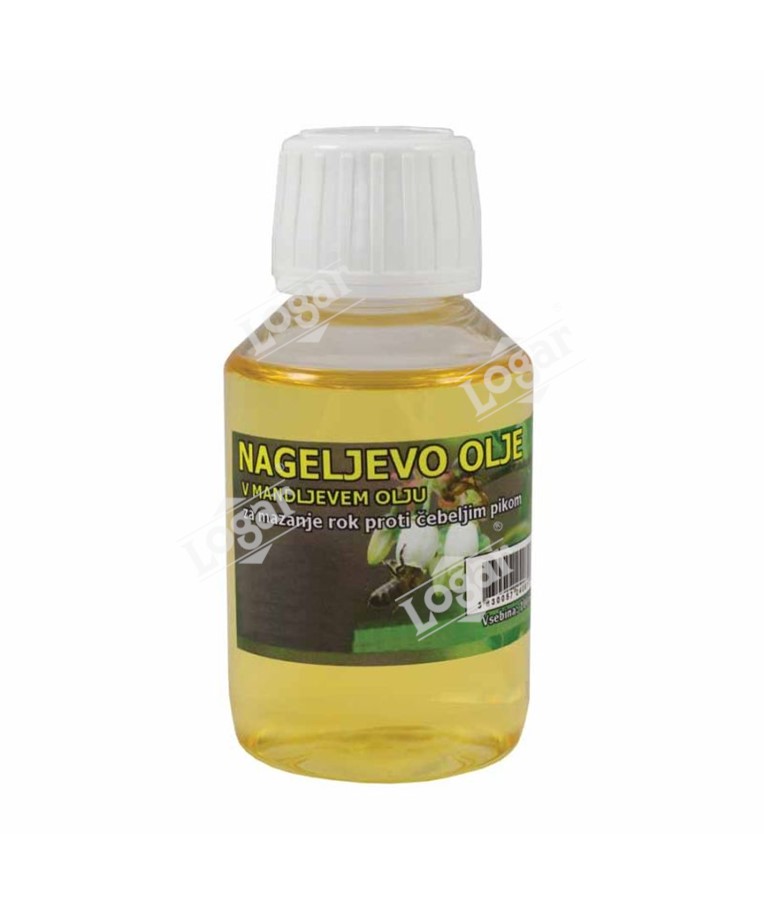Klinčekový olej s mandľovým olejom, 100 ml