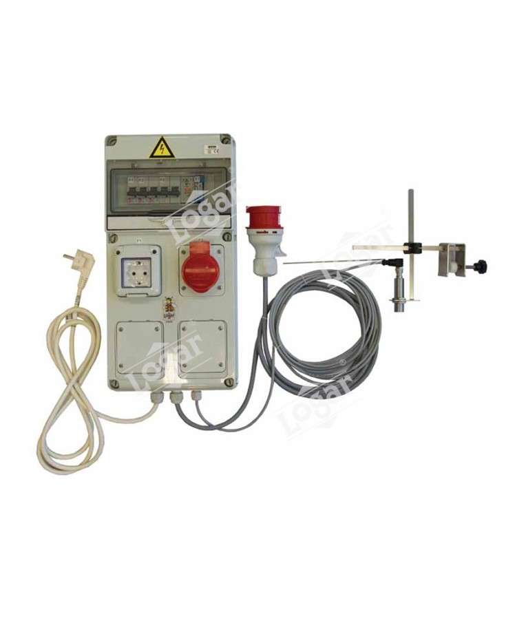 Pump control unit 400V with ultrasonic sensor