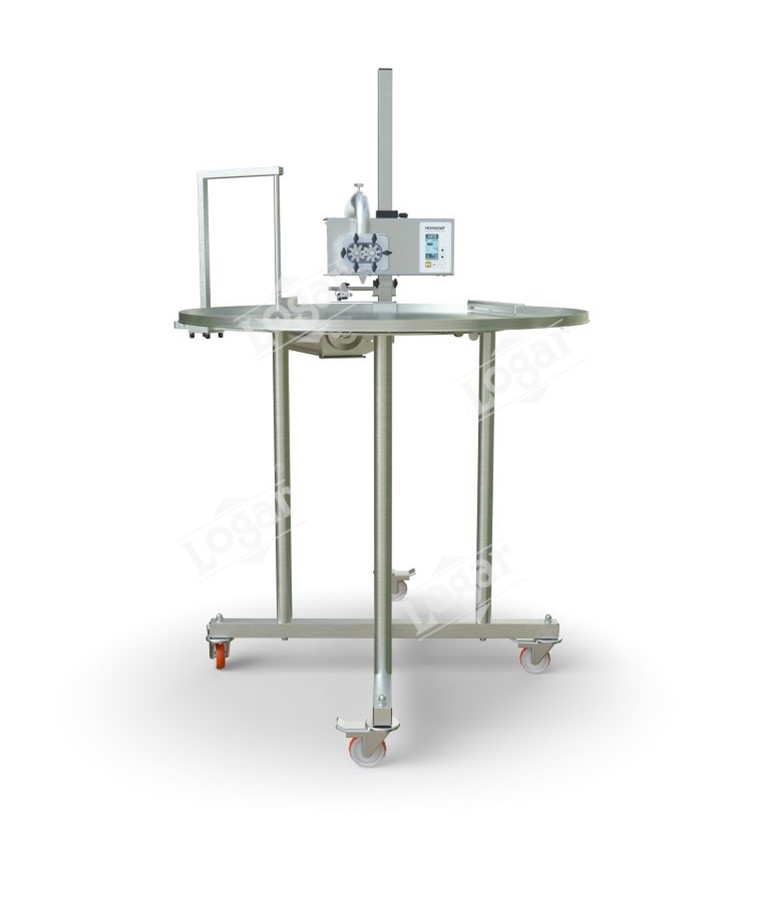Filling machine for honey HONEYAID® with rotating loader ø 100 cm