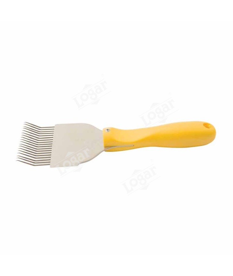 Uncapping fork - record, side knife