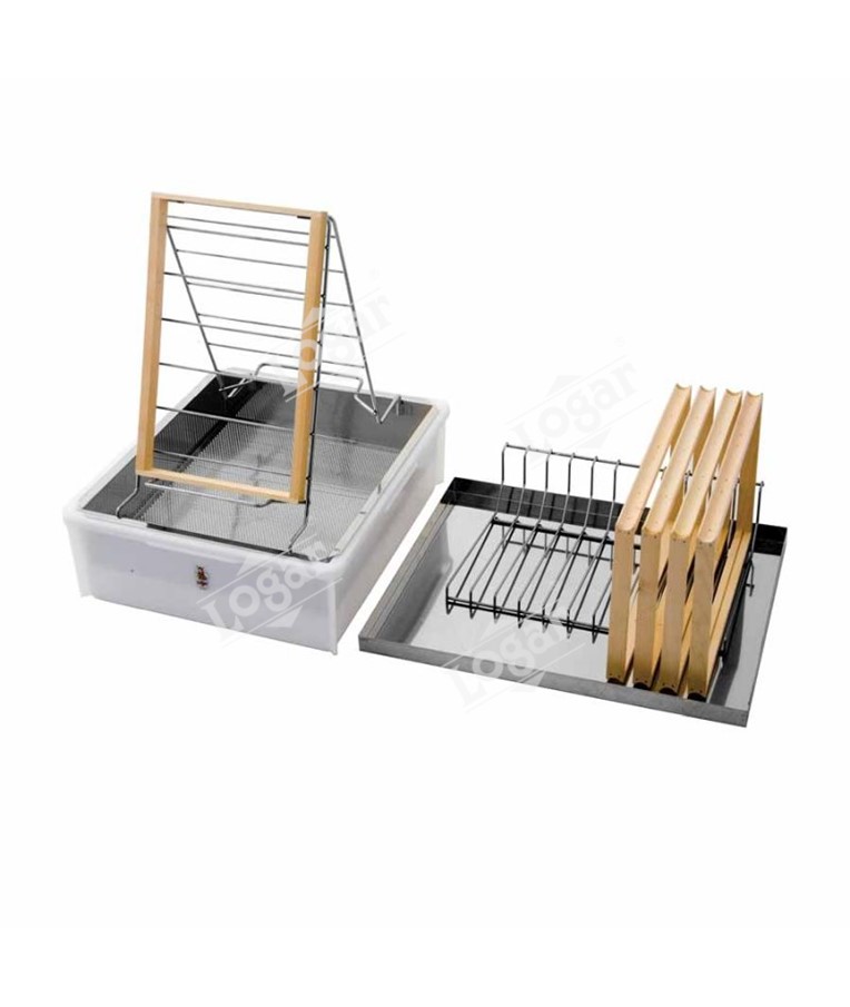 Uncapping tray with lid,uncapping stand and frame holder,AŽ
