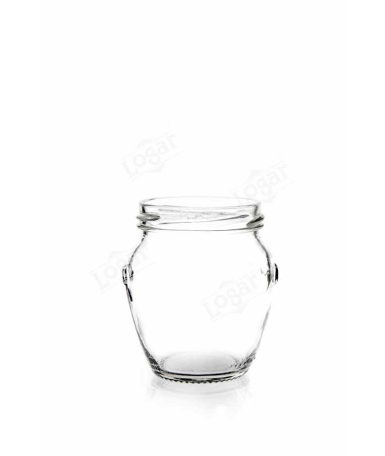 Glass honey jar amphora 212 ml TO 63