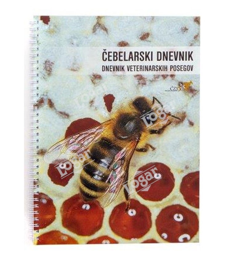 Book - Beekeeping diary of veterinary interventions