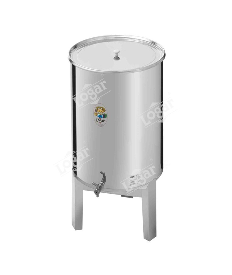 Vessel for wine and juice 120 l, stainless steel