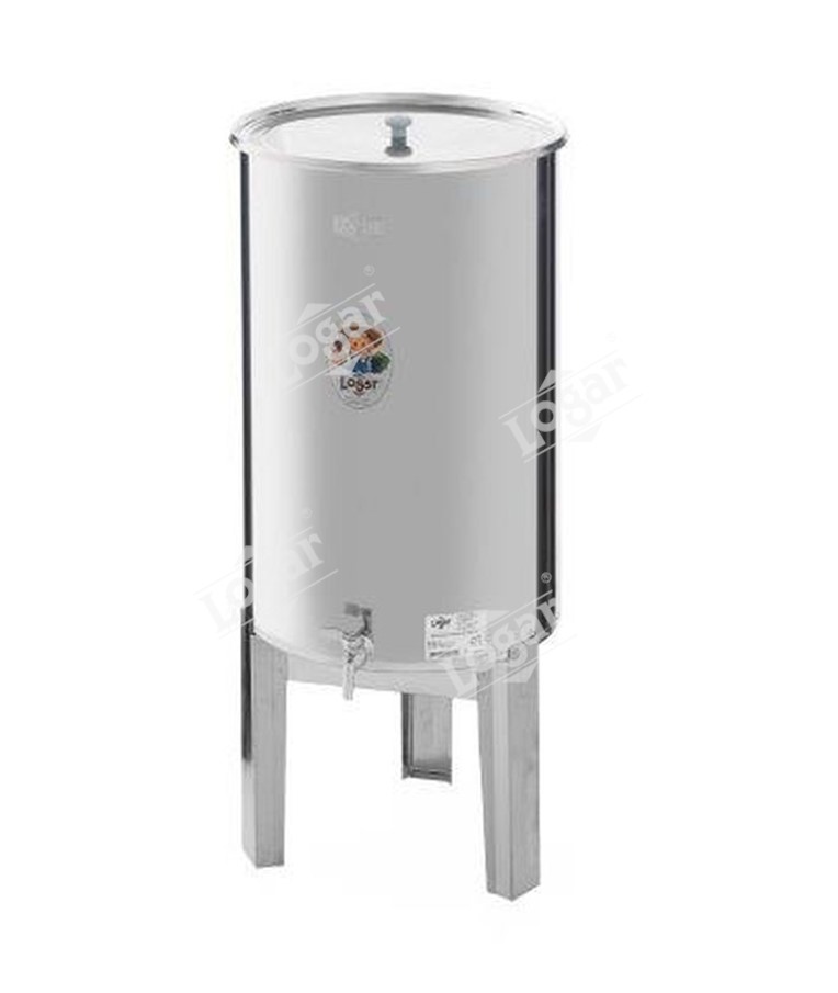 Vessel for wine and juice 70 l, stainless steel